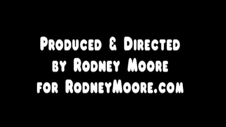 Rodney Moore: Vintage pretty black girl huge white load on her face