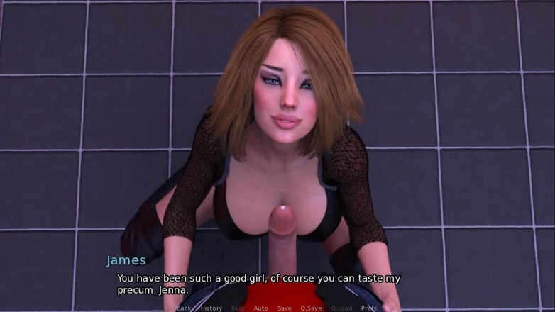 Dirty GamesXxX: 私のゲストのために喉が渇いた:ストリップクラブのトイレでフェラチオep 32