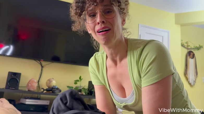VibeWithMommy: Jewish Stepmom Instant Regret Blue Robe