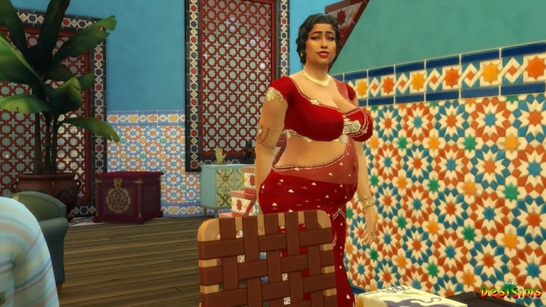 Desi Sims: Makcik Lakshmi Dikongkek Bos Sesat suami - janda