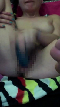 Tattooed Girl Fucks Alien Dildo