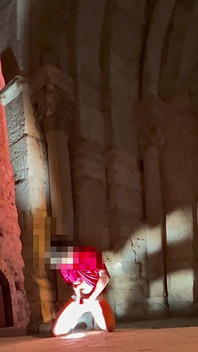 Very Risky and Immense Ejaculation in a Very Public Place