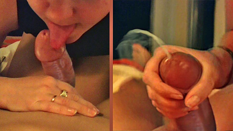 Screwdriverzz: Orta yaşlı seksi kadın boşalana kadar yarak emiyor