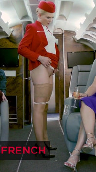 Sex incitant într-un avion privat
