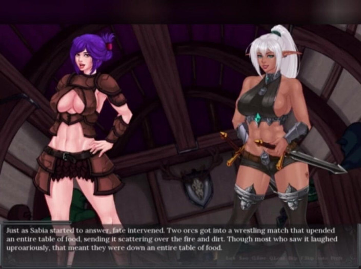 3DXXXTEEN2 Cartoon: Sabia azgın orklar için boynuzlu tanrıyı oynuyor. 3 boyutlu porno çizgi film...