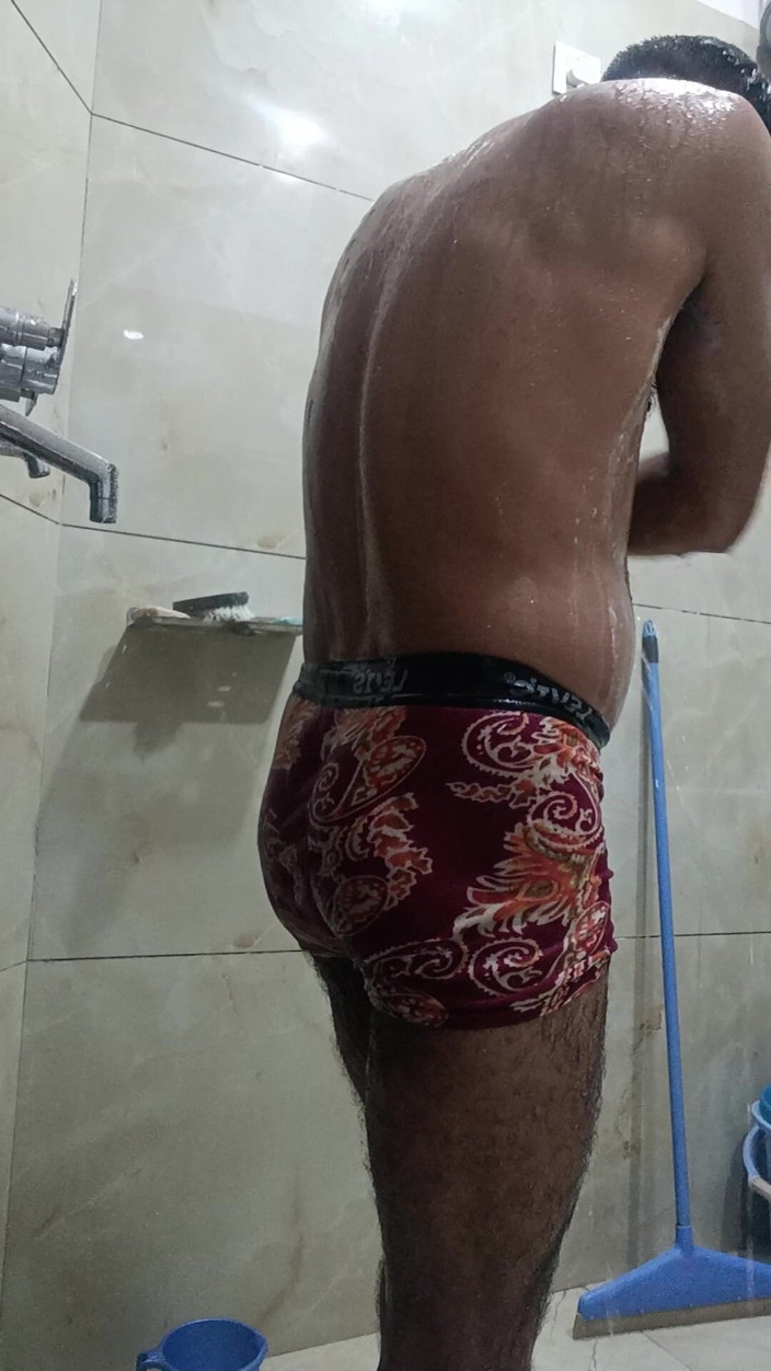 Rajasthani-old-lover: Indický desi muž si užívá mistrovskou show se sousedem nevlastním...
