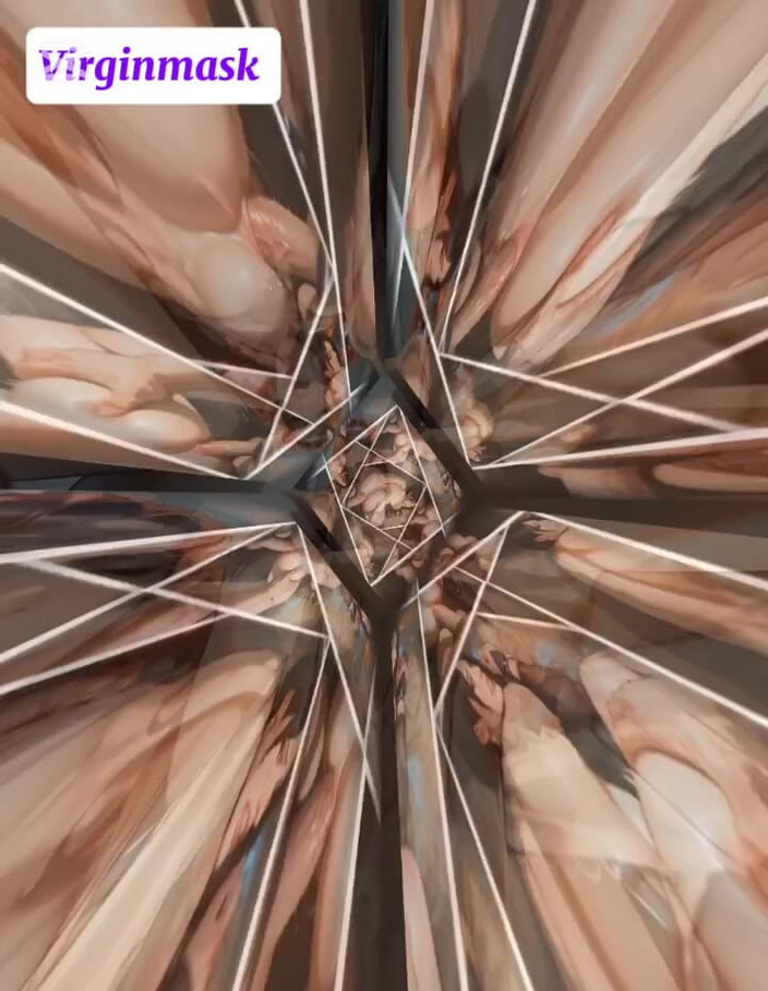 Virgin masks: Ultimate Hentai podwójna penetracja niszczyciela cipki, tyłka i wybuch spermy