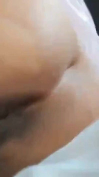 Feeling Good Inserting My Dildo Into My BBW Granny Hairy Pussy