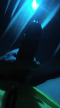 Uncut Bwc on Full Display - Balls Worked, Cock Stroked, Lights on