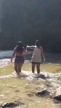 Sexy Couple Wants to Have Sex in the Jungle