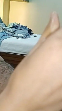 Oil Massage and Handjob by Friends Girlfriend