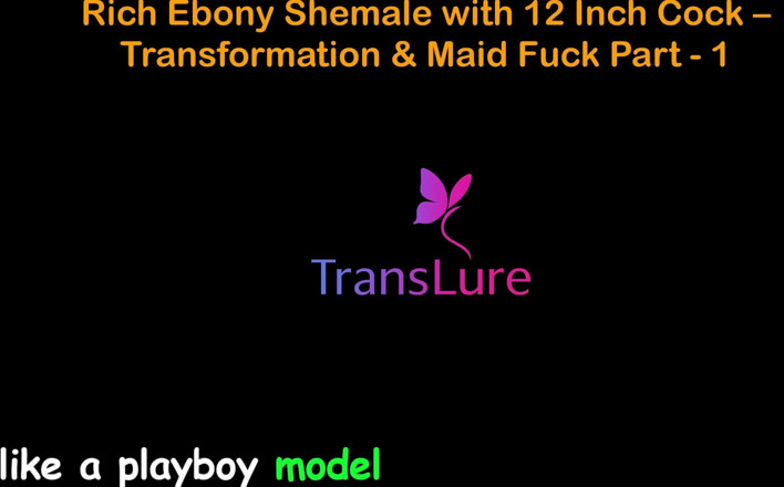 TransLure: English Audio Sex Story Rich Ebony Shemale with 12 Inch Cock -...