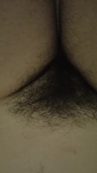 Hairy Pussy and Bellybutton