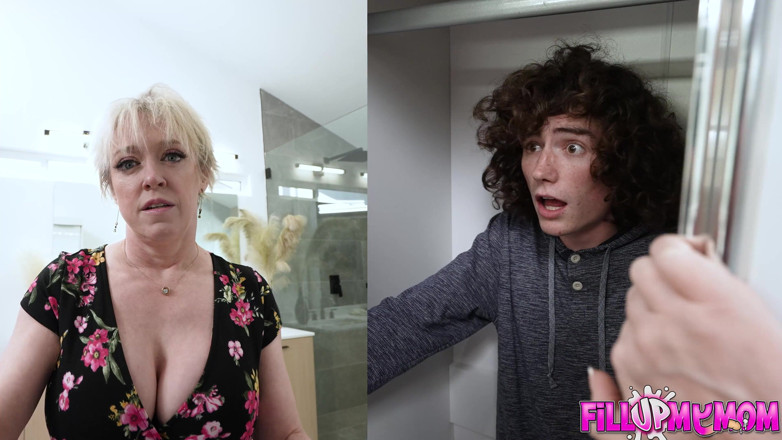 Fill Up My Stepmom: Stiefsohn bringt meinen arsch zum creampie