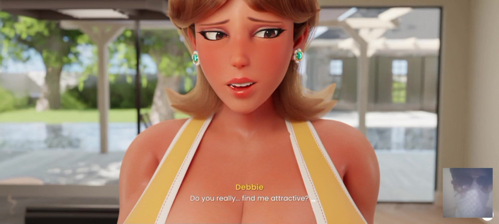 Dark Sam: マリオの継母デイジーが私の硬いチンコを見て、しゃぶってほしいと言った!!