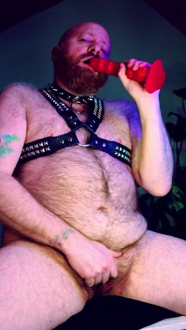 RonBeastlyFTM: Ftm / hombre trans se masturba y eyacula en el arnés...