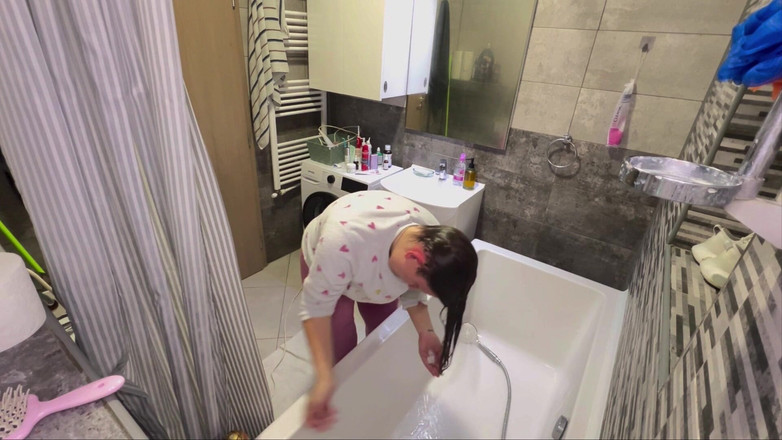 Mary Jay: Mytí vlasů