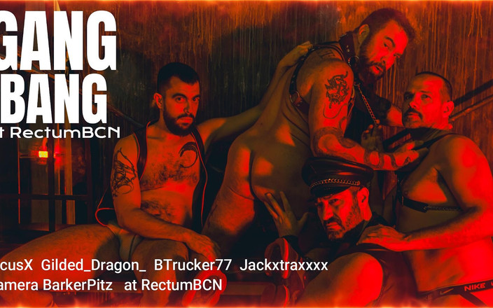BTrucker77: Gang Bang w Rectumbcn 4K