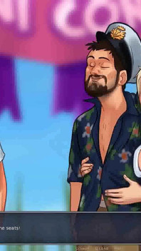 Saga de verano: competencia de tetas universitarias en la playa ep 204