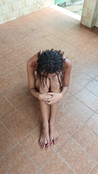 Lily Slav: Sedentary Sub Do Abs or Be Punished