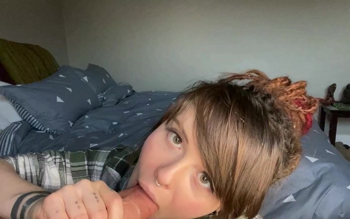 Olivia Jarden: Un salivoso ahegao punto di vista pompino per te! Parte 2...