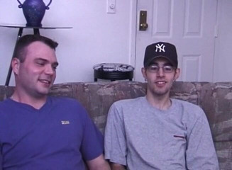 Bareback TV: Nerdy guy gets fucked in his hole