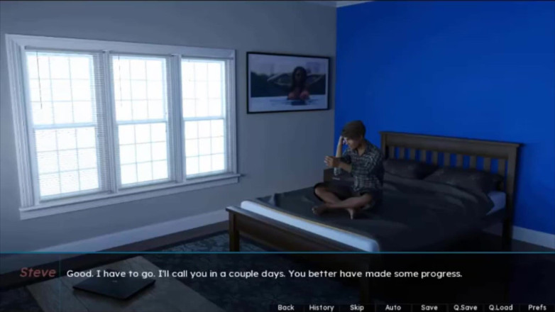 Visual Novels: Summer Scent bahagian 2 (laluan adik tiri)