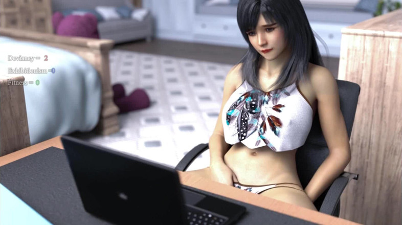 Dirty GamesXxX: Lisa : deux salopes font des choses coquines dans la maison, épisode 4