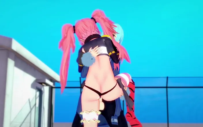 Wraith ward: Rimuru fucks Milim standing up: The time i got reincarnated...