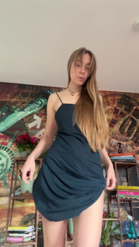 Sheer Tease Under Dress