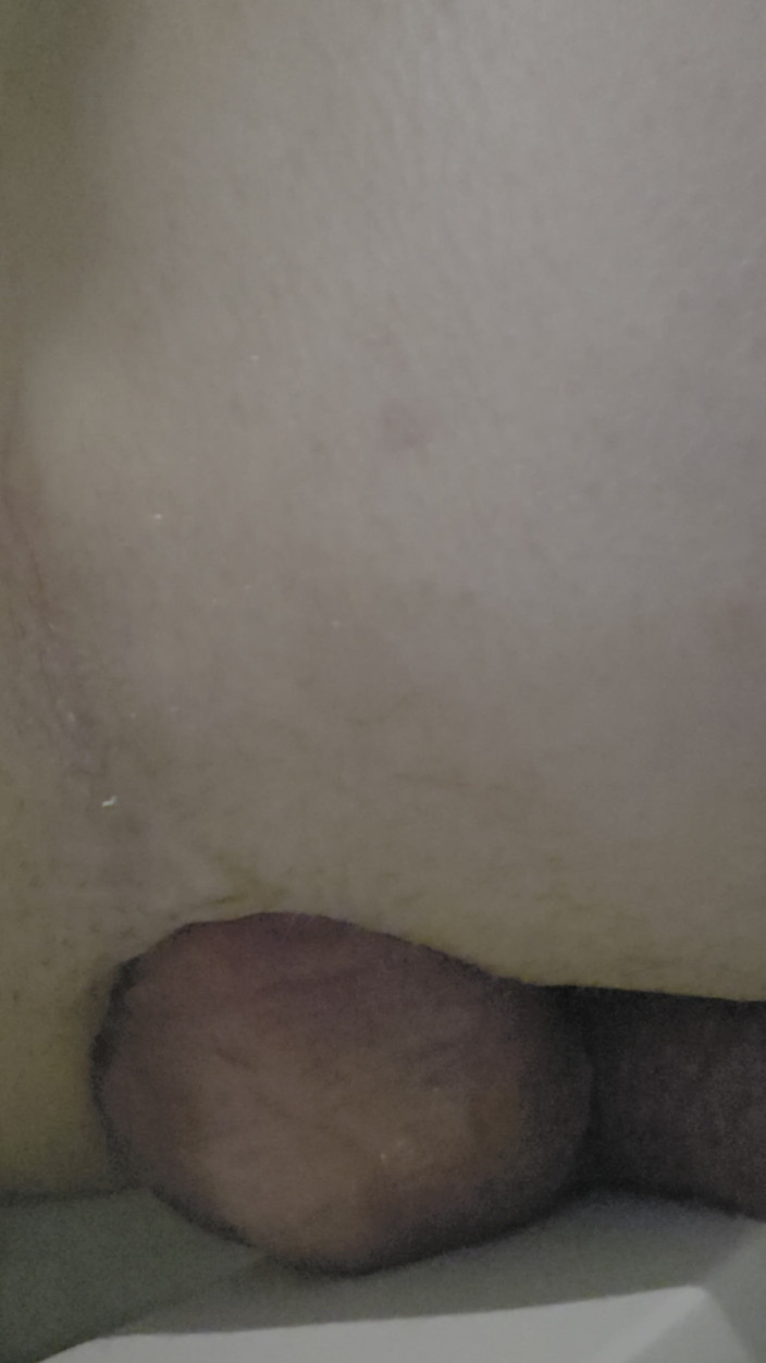 Bigdildo-Boy69: Extreme Flexibility Fucking My Own Ass with My Cock!
