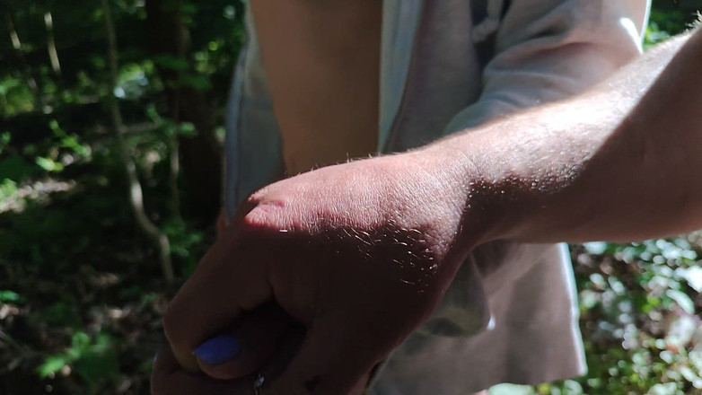 DirtyLubov: 户外口交与性交