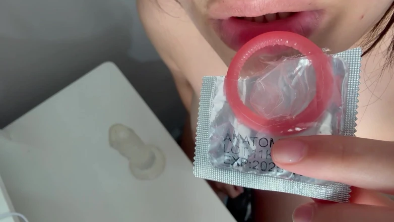 Gloves porn video – My Stepmom Sucks My Dick After Cleaning