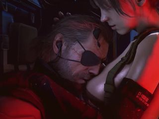 Jackhallowee: Sexo com o quietinho de Metal Gear