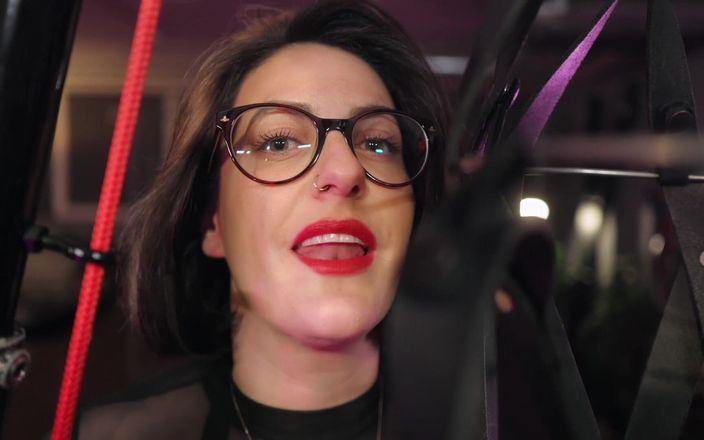 Countess diamond: Gabbia per cinturino in pelle bondage - reclusione totale senza peso
