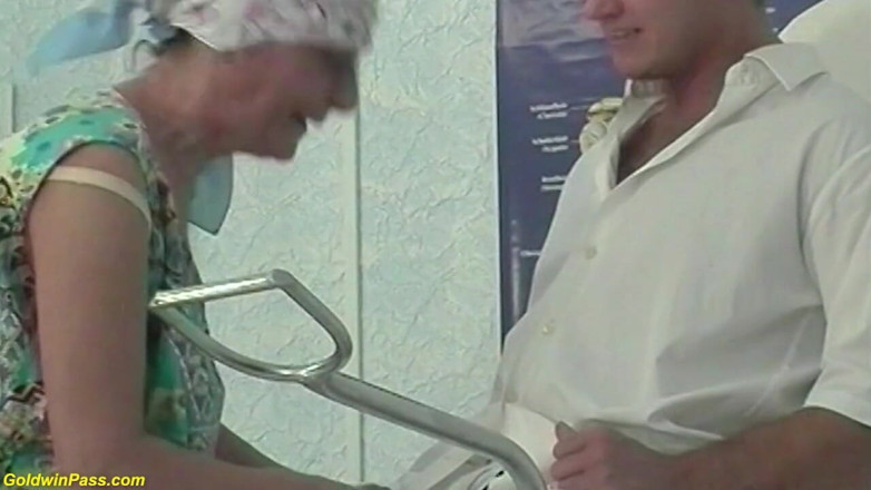 Goldwin pass: Hairy 92 years old granny rough fisted and fucked by her...
