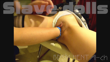 BDSM_HENTAI-ch: Fisting a Man's Fist Is Thrust Into a Hairless Pussy...
