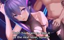 MsFreakAnim: Hentai sem censura, suculenta milf stripper recebe gozada interna