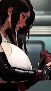 Tifa Loves Taking the Midgar Train