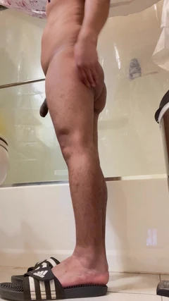 Handjob in my bed