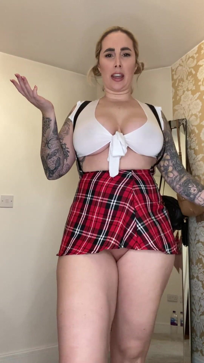 Paige Turnah: Peguei meu professor com minha calcinha e brincou com sua...
