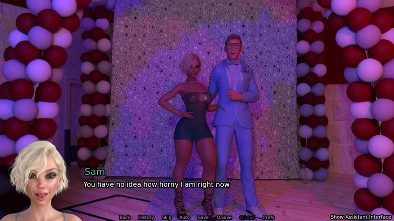 Studio-77: Üvey kız kardeş anal seks - seks robotu porno oyunu