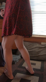 Daphne Changing Clothes and Dancing Silly