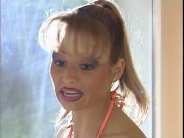 MMV films - The Original: Sexy big boobs blonde fucking in the kitchen...cum in mouth