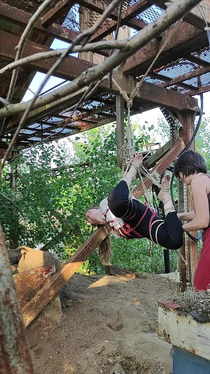 FenekManul: Shibari Princess Goes Outside