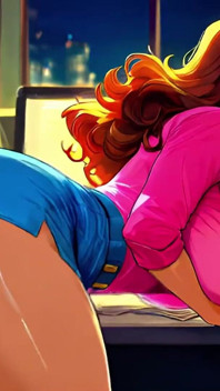 Vollbusige latina-MILF wird nach der arbeit hart gefickt - ai generiert
