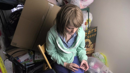 Sydney Harwin: Slut made to strip in store room