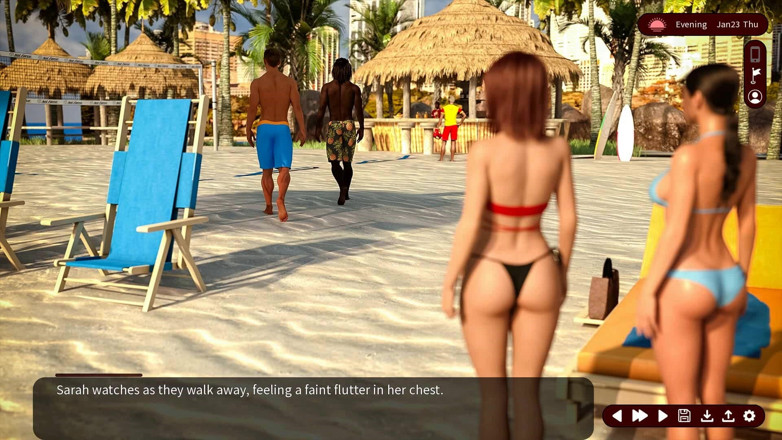 Dirty GamesXxX: Whispers of Desire: Sexy Hotwives on the Beach - Episode 26