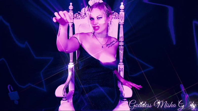 Goddess Misha Goldy: Заворожуючий asmr! Я сьогодні замикаю тебе в цнотливості! Обслугуйте свого ключового власника!