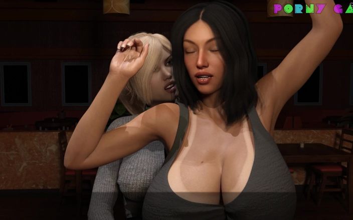 Porny Games: Proyecto esposa caliente - noche de chicas (61)